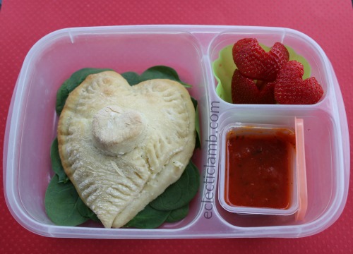 Valentine Calzone Lunch
