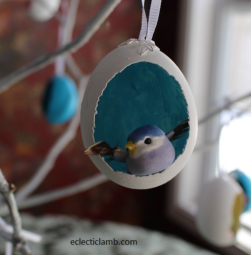 Bird Easter Egg Ornament