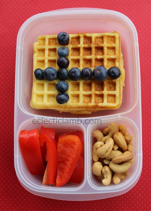 Finland Flag Waffle Lunch