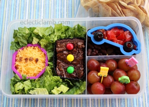 driving themed lunch