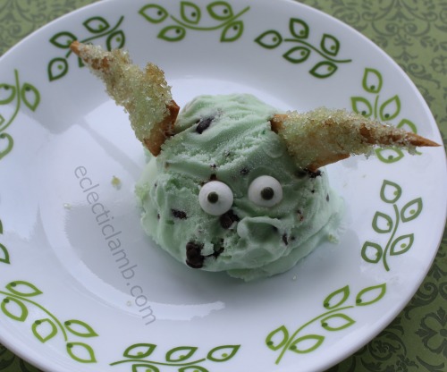 yoda ice cream sanding sugar ears