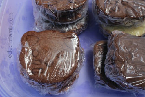 Cat Chocolate Chocolate Ice Cream Sandwiches