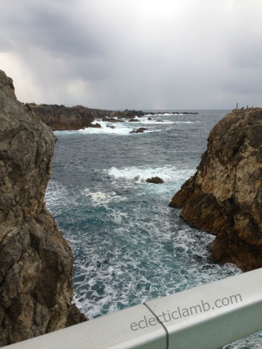 Sea of Japan Sado from Bridge