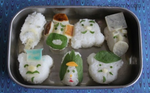 7 Lucky Gods Rice Bento