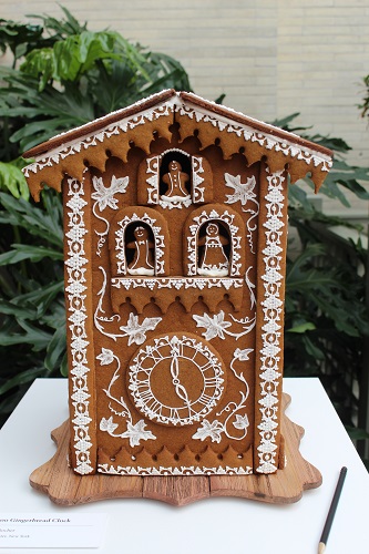 gingerbread clock