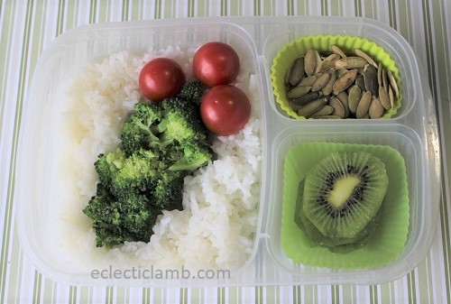 Holly broccoli and rice