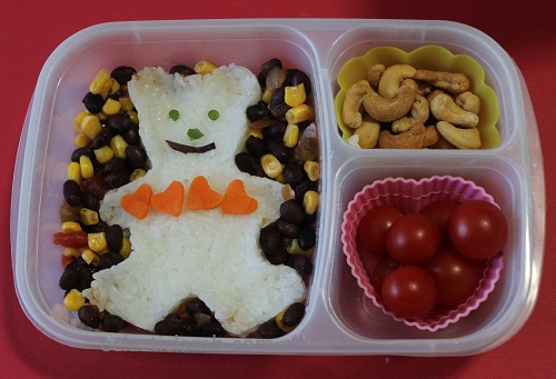 Rice Valentine Bear Lunch