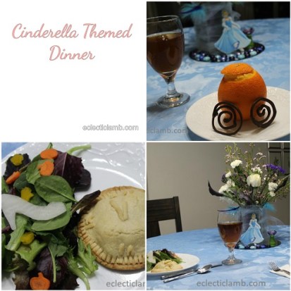 Cinderella Dinner Collage