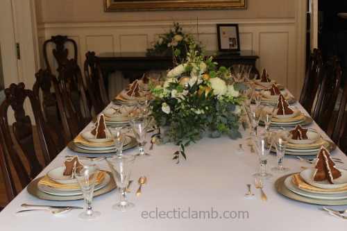 3D gingerbread whole table