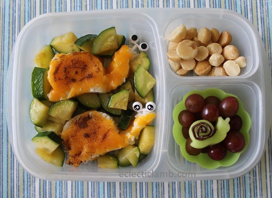 Cheese Rice Snail Lunch