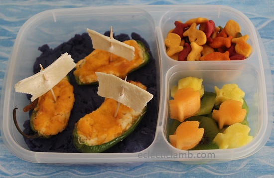 Jalapeno Boats Lunch