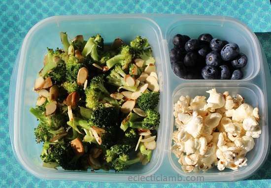 Lemon Broccoli with Lemon Popcorn Lunch.jpg