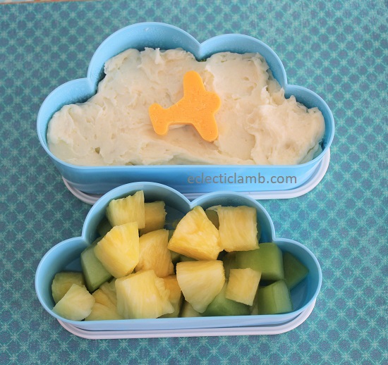 Shephards Pie Airplane in Clouds