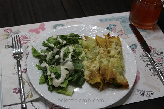 Broccoli crepes with salad.JPG