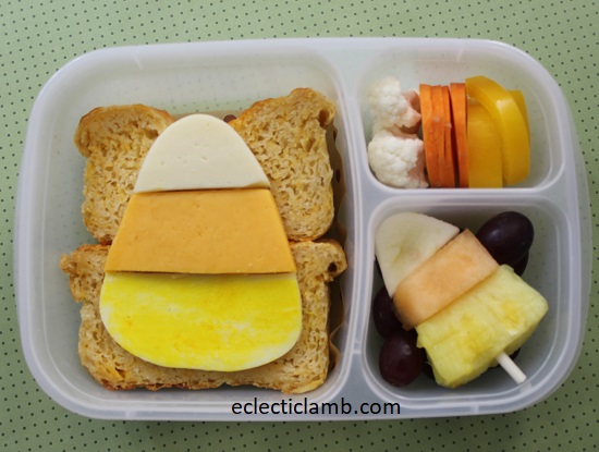 Candy Corn Bread Lunch