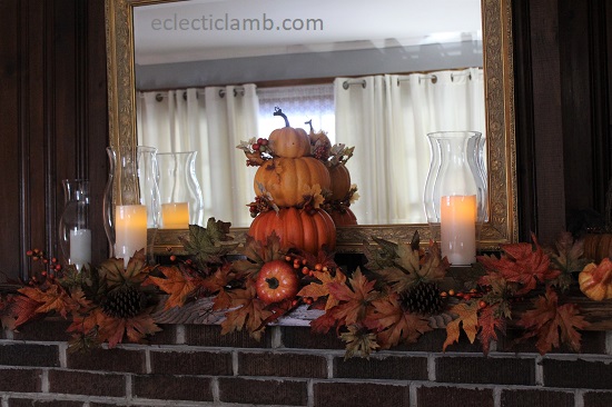 Thanksgiving Mantle