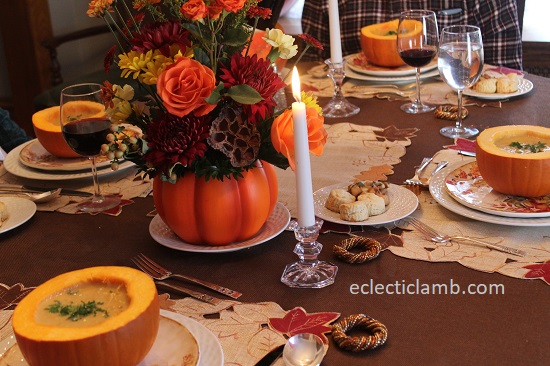 Thanksgiving Table with Soup in Pumpkins.jpg