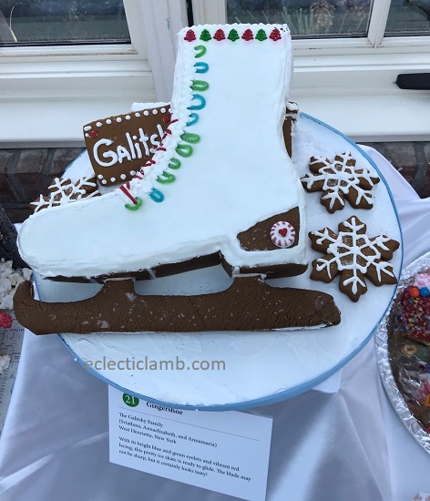 Gingerbread Ice Skate