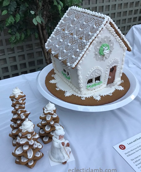 White Gingerbread House