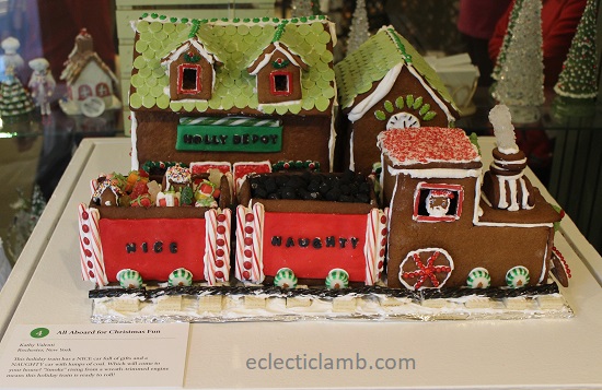 Christmas Train Gingerbread