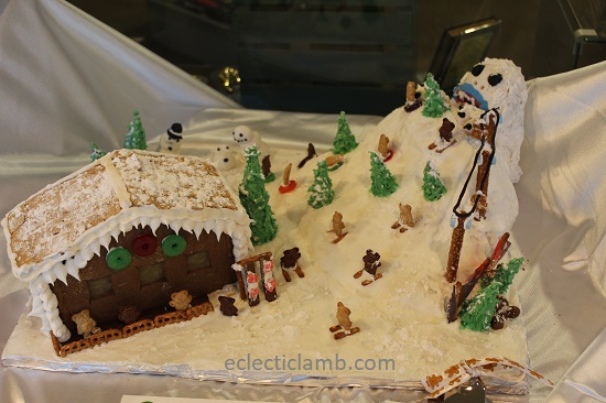 Gingerbread Ski Slope