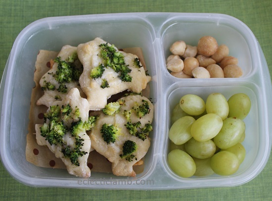Broccoli Frog Shaped Pizza Lunch.jpg