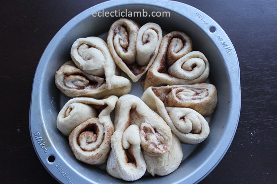 Heart Cinnamon Rolls
