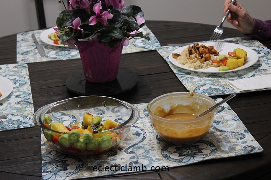 Thai Inspired Vegan Dinner