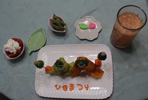 Girls Day Food from Above