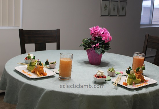 Girls Day Themed Dinner Table