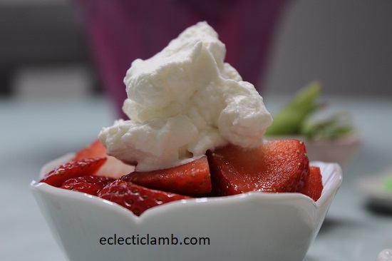 Strawberries and Cream