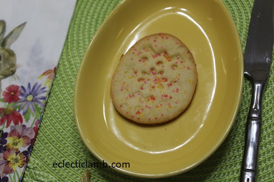 easter egg cookie