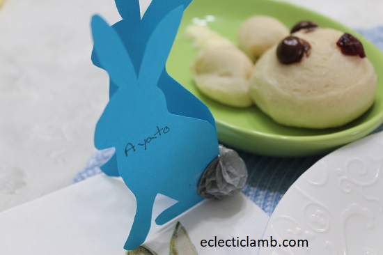 Paper Bunny Placecard