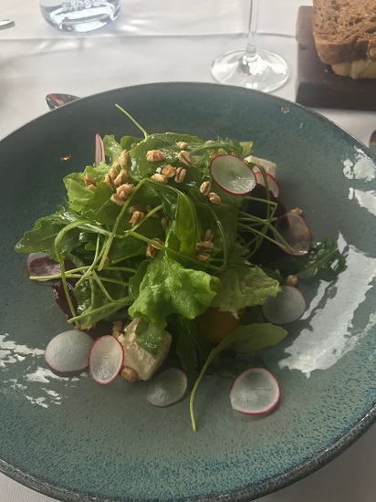 Yellow Red Beets Lettuce Radish Tofu