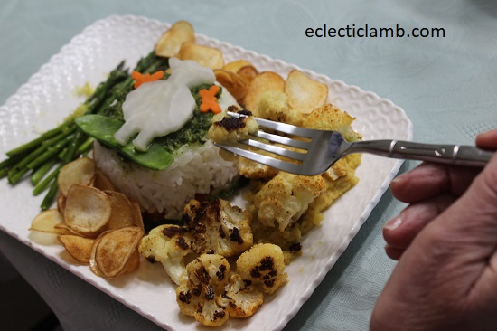 Rice Beans Vegetable Fun Sheep Lunch.jpg