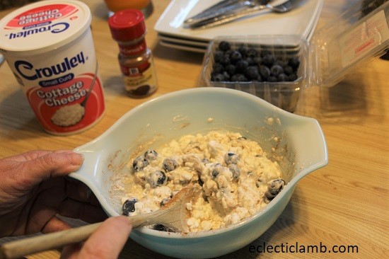 Blueberry Blintzes Filling