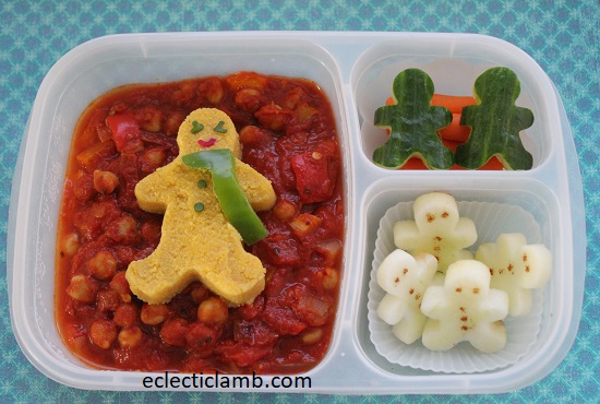 Polenta Gingerbread Man