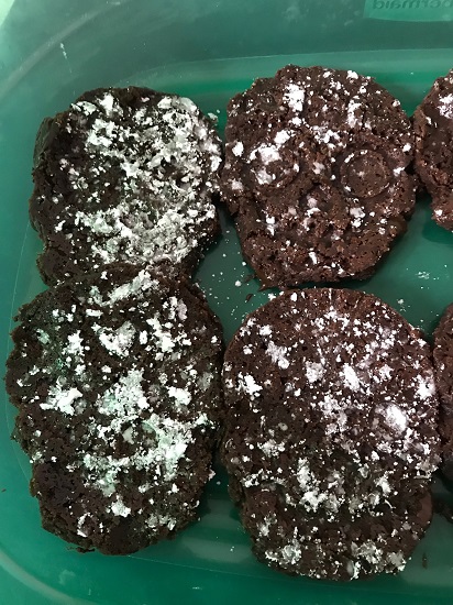 Vegan Gluten Free Skull Brownies