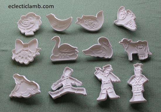 12 Days of Christmas Cookie Cutters