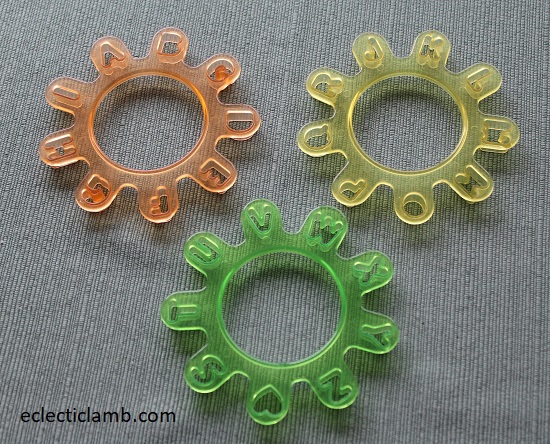 .5 inch Letters Cookie Cutters