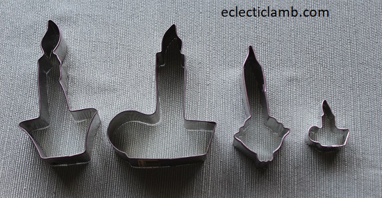 Candle Cookie Cutters