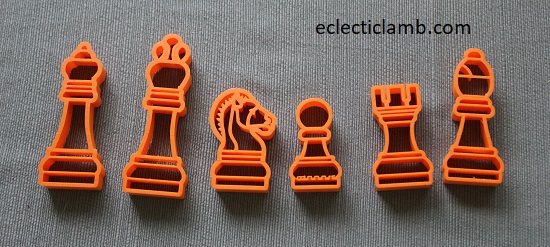 Chess Cookie Cutters