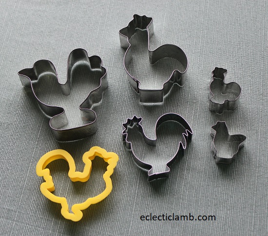 Chicken Cookie Cutters