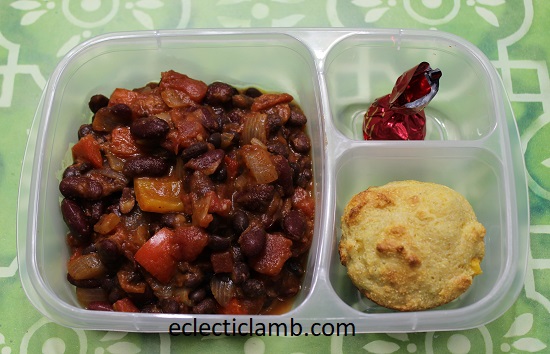 Chili and Cornbread Freezer Meal