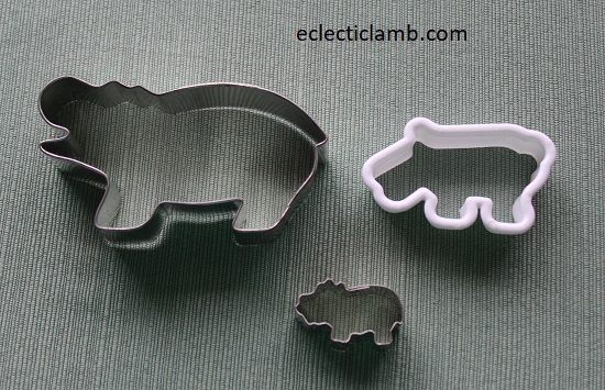 Hippo Cookie Cutters