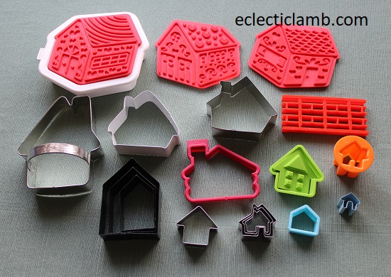 houses cookie cutters