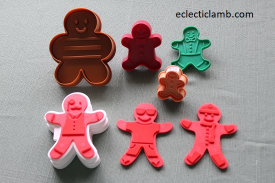 Imprint Gingerbread Man Cookie Cutters