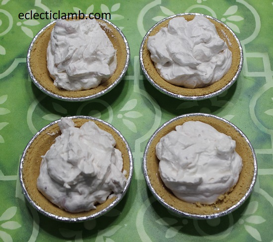 Individual Yogurt Cream Pies