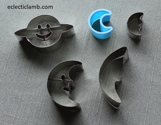 Moon Planet Cookie Cutters