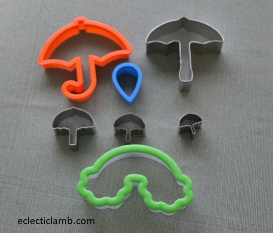 Rain Cookie Cutters